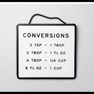 COPY - Hearth and Hand metal kitchen conversion chart